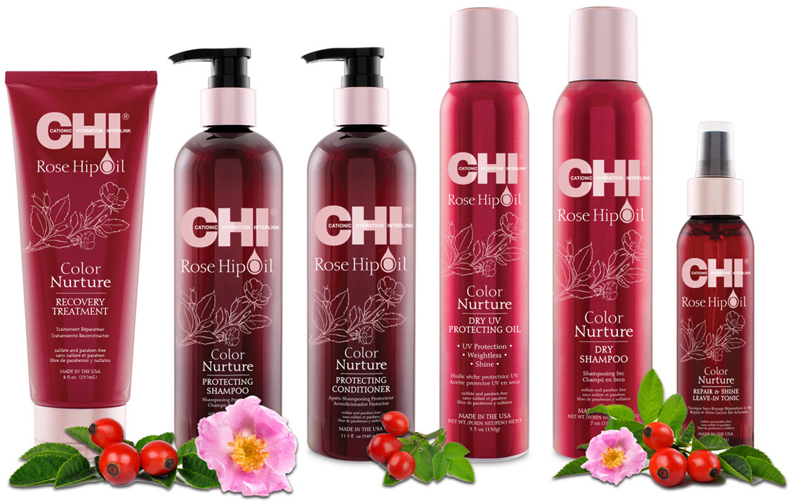 «Logotip CHI Rose Hip Oil Cosmetical internet magazin CosmoGid»