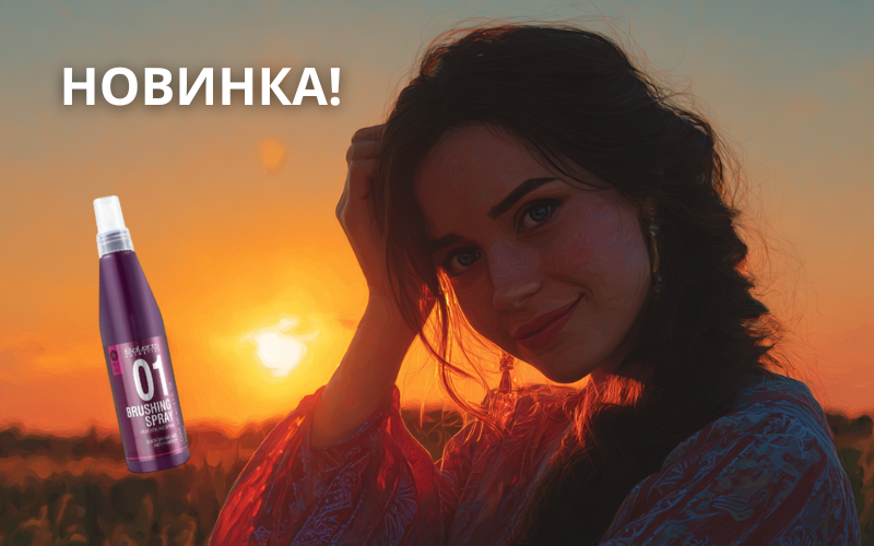 Термозащита для волос Salerm - новинка Brushing!