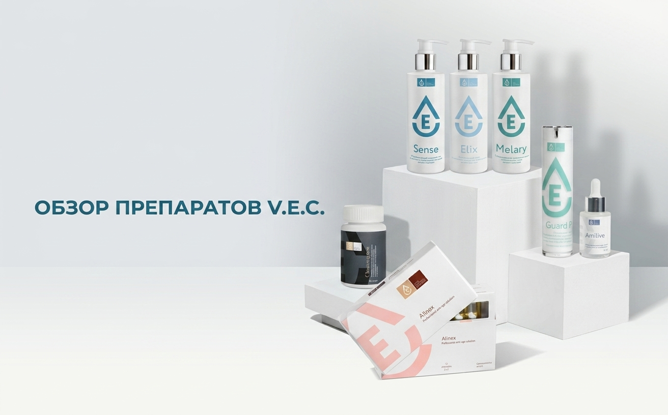 V.E.C. — российские препараты для профессиональной косметологии и домашнего ухода