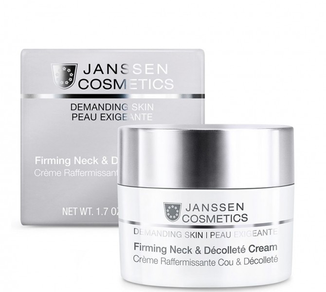 Janssen Firming Face, Neck & Decollete Cream (Укрепляющий крем для кожи лица, шеи и декольте)