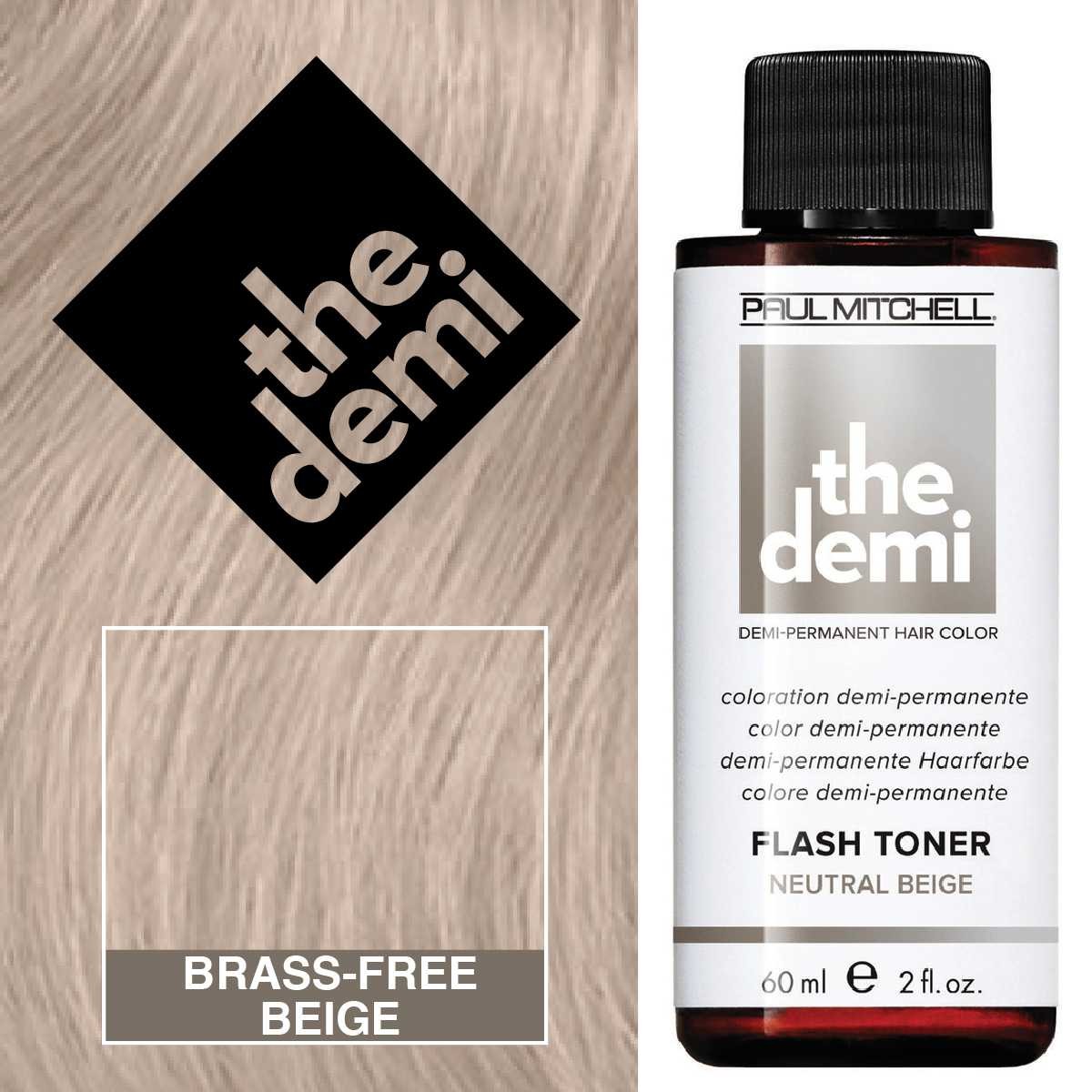 Demi-Permanent Hair Color (Полуперманентный краситель для мягкого тонирования), 60 мл