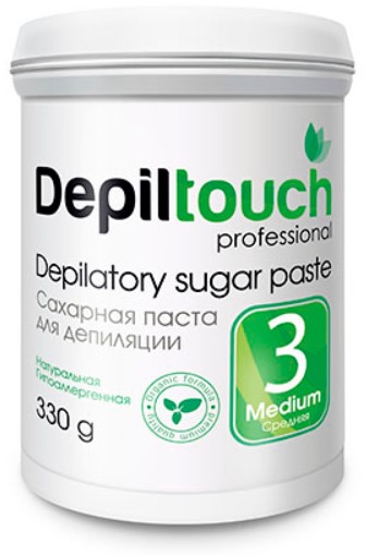 Medium Depilatory Sugar Paste (Сахарная паста для депиляции №3 Средняя)