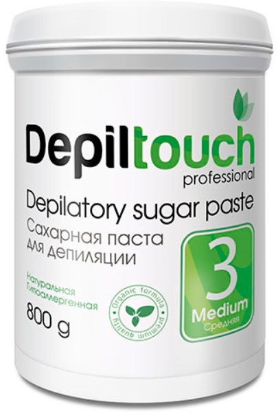 Medium Depilatory Sugar Paste (Сахарная паста для депиляции №3 Средняя)