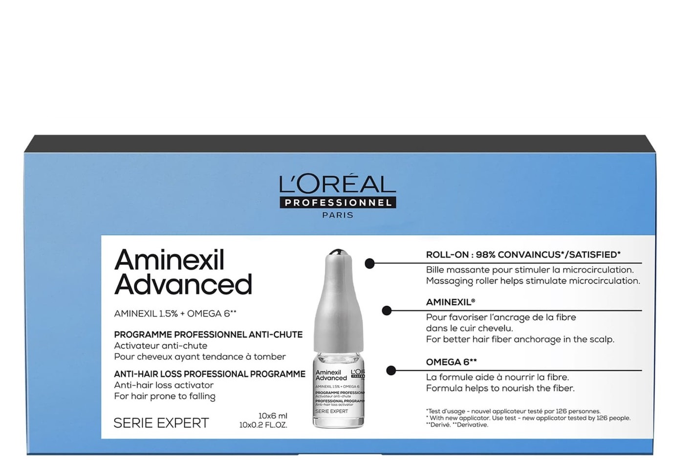 Aminexil Advanced (Сыворотка в ампулах против выпадения волос)