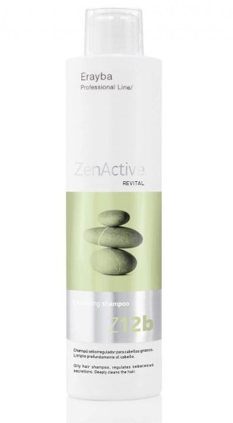 Zen Active Z12b cleansing shampoo (Шампунь для жирной кожи головы)