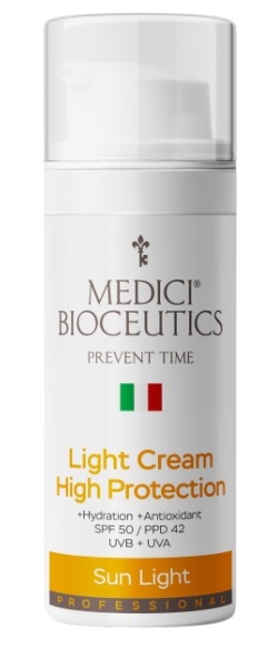 Light Cream High Protection SPF 50 (Лёгкий солнцезащитный крем для лица SPF 50)