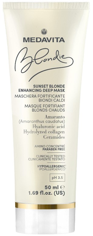 Sunset Blonde Enhancing Deep Mask (Восстанавливающая маска для теплых блонд-оттенков)