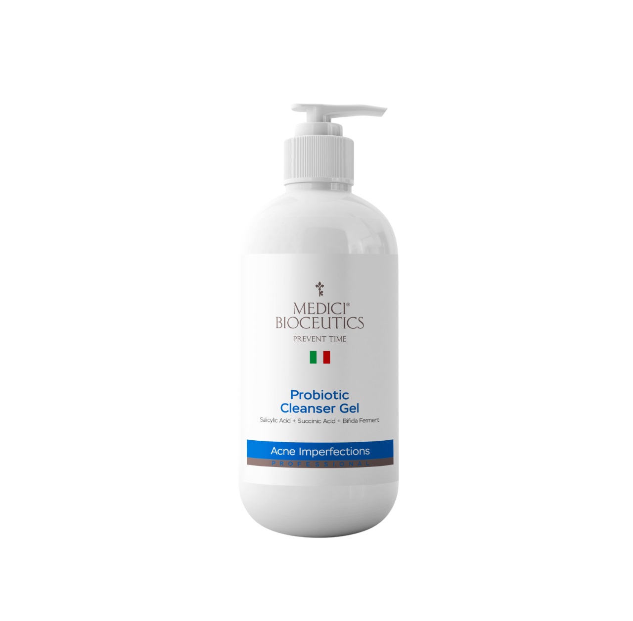 Probiotic cleanser gel – Salicylic Acid + Succinic Acid + Bifida Ferment ( Антибактериальный очищающий гель с липосалициловой, янтарной кислотой и пробиотиками)