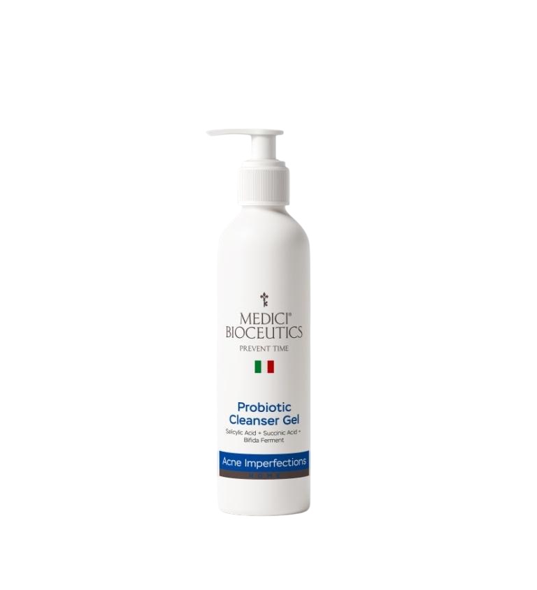 Probiotic cleanser gel – Salicylic Acid + Succinic Acid + Bifida Ferment ( Антибактериальный очищающий гель с липосалициловой, янтарной кислотой и пробиотиками)