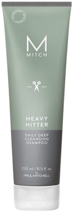 Mitch Heavy Hitter Deep Cleansing Shampoo (Интенсивно очищающий шампунь), 250 мл