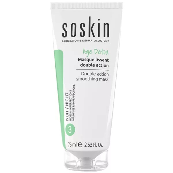 Age Detox Double Action Smoothing Mask (Антивозрастная разглаживающая детокс-маска двойного действия)