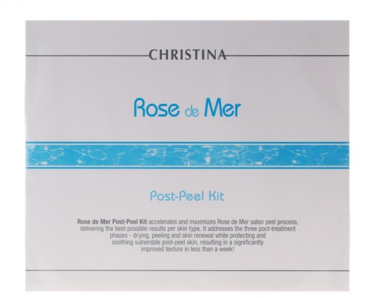 Christina Rose De Mer Post Peel Kit (Набор для постпилингового ухода), 3 препарата