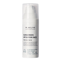Sunscreens SPF30 for face for oily skin (Солнцезащитный крем SPF30 для жирной кожи лица)