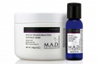 M.A.D Skincare Anti-Aging Youth Transf Glycolic Mask + Multi Plant Stem Booster Serum (     + -), 240  / 30  - ,   