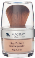 Magiray Day Protect Mineral Powder SPF-20 Restore (Защитная минеральная пудра SPF-20), 15 гр. - купить, цена со скидкой