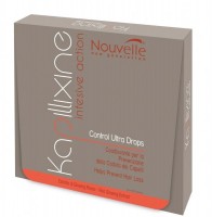 Nouvelle Kapillixine Control Ultra Drops (Лосьон против выпадения с экстрактом красного женьшеня), 7 мл х 10 шт  - 
