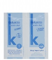 Salerm Keratin Shot (Набор пробников: шампунь + маска) - купить, цена со скидкой