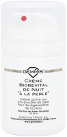 Gemmis Creme Biorevital de Nuit a la Perle (Жемчужный ночной крем-биоревитал), 50 мл - 