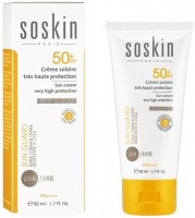 Soskin Sun Cream Very High Protection SPF 50+ (Cолнцезащитный крем с высокой степенью защиты SPF 50+), 50 мл - 