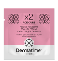 Dermatime Acidcure х2 Peeling Towelette (Салфетка для пилинга), 1 шт - купить, цена со скидкой