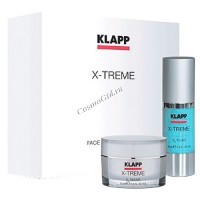 Klapp x-treme Face care set (Набор «Флюид ревитализирующий + кислородная маска), 2 препарата - купить, цена со скидкой