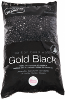 Depileve Carbon Bead Wax Gold Black (Черный пленочный воск в гранулах), 1 кг - купить, цена со скидкой