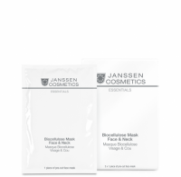 Janssen Biocellulose Mask Face & Neck (Увлажняющая лифтинг-маска для лица и шеи) - купить, цена со скидкой