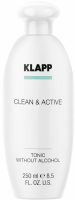 Klapp Clean & Active Tonic Without Alcohol (Тоник без спирта) - 