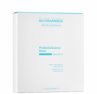 Dr.Schrammek ProbioCellulose Mask (Успокаивающая биоцеллюлозная маска-лист с пробиотиком) - купить, цена со скидкой
