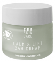 Inspira CBD Skin Care 24H Cream (Антистресс лифтинг-крем 24-часового действия с маслом CBD) - купить, цена со скидкой
