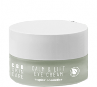 Inspira CBD Skin Care Calm & Lift Eye Cream (Антистресс лифтинг-крем для контура глаз с маслом CBD) - купить, цена со скидкой
