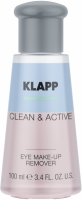 Klapp Clean & Active Eye Make-Up Remover (    c ), 100  - 
