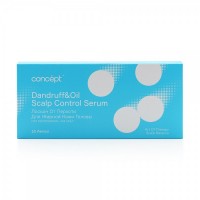 Concept Dandruff & Oil scalp control serum (Лосьон от перхоти для жирной кожи головы в ампулах), 10х5 мл - купить, цена со скидкой