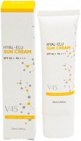 V45 Hyal-Elu Suncream SPF50 PA+++ (Солнцезащитный увлажняющий крем для лица), 50 мл - 