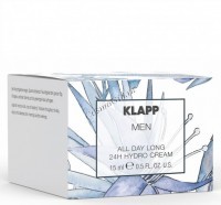 Klapp Men All Day Long 24H Hydro cream (Гидрокрем 24 часа MINI), 15 мл - купить, цена со скидкой