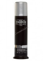 L'Oreal Professionnel Homme Mat (Матирующая крем-паста для укладки волос), 80 мл - купить, цена со скидкой