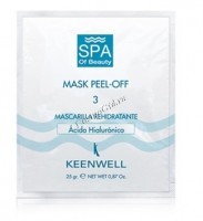 Keenwell Mask peel-off 3 (Суперувлажняющая спа-маска №3), 12 шт по 25 гр - 