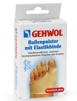 Gehwol Ballenpolster Mit Elastikbinde (Защитная накладка на большой палец из гель-полимера и эластичной ткани) - купить, цена со скидкой