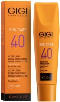 GIGI Sun care ultra light spf 40 (Эмульсия легкая увлажняющая spf 40), 50 мл - купить, цена со скидкой