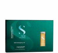 Alfaparf SOS Emergency Oil (Mасло, восстанавливающее структуру волос), 6 шт x 13 мл - 
