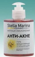 Stella Marina Гель мицеллярный очищающий «Анти-акне», 300 мл - купить, цена со скидкой