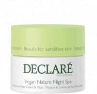 Declare Vegan Nature Night Spa (Восстанавливающий ночной крем-маска «Веган-Спа»), 50 мл - купить, цена со скидкой