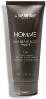 La Biosthetique Hair Beard Body Wash (Очищающий, увлажняющий и освежающий гель для тела, волос и бороды), 200 мл - купить, цена со скидкой