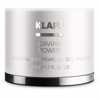 Klapp CAVIAR POWER IMPERIAL WHITE 24H PEARL-IN-GEL (Крем "Жемчужное желе 24 часа"), 50 мл - 