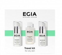 Egia Travel Kit For Oily Skin (Дорожный набор №1 для жирной и проблемной кожи) - 