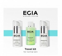 Egia Travel Kit For Dry and Normal Skin (Дорожный набор №3 для нормальной и сухой кожи) - 