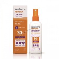 Sesderma Repaskin Light Fluid Body sunscreen SPF 30 (Флюид нежный солнцезащитный для тела СЗФ 30), 200 мл - купить, цена со скидкой