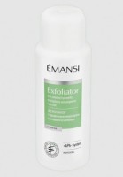 Emansi Эксфолиатор для кожи лица с гидрофильными микросферами и унисферами из целлюлозы, 250 мл - 