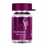 Wella System Professional Color Save Infusion (эликсир для окрашенных волос) 6шт*5 мл - купить, цена со скидкой