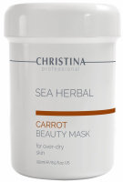 Christina Sea Herbal Beauty Mask Carrot for over-dried skin (Морковная маска красоты для пересушенной кожи), 250 мл - 